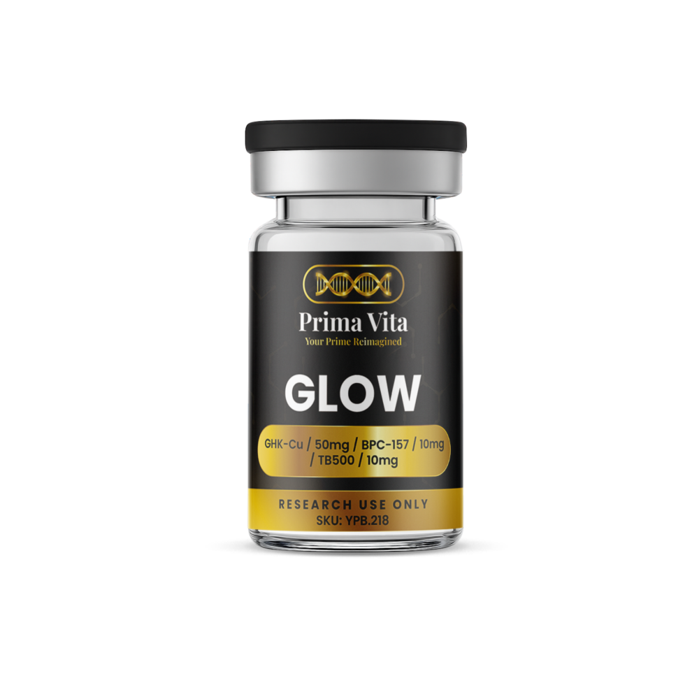 GLOW GHK-Cu (50mg) / BPC-157 (10mg) / TB500 (10mg)