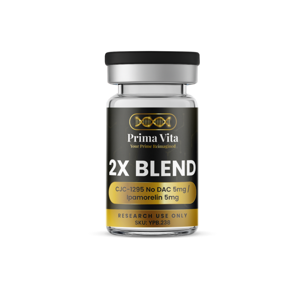 2X Blend CJC-1295 Without DAC (5mg) / Ipamorelin (5mg)